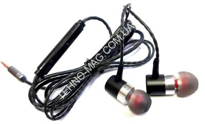 Наушники вакуумные с микрофоном Q13-Metall white фото